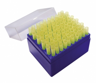 RACK COM 96 PONTEIRAS DE 200μL